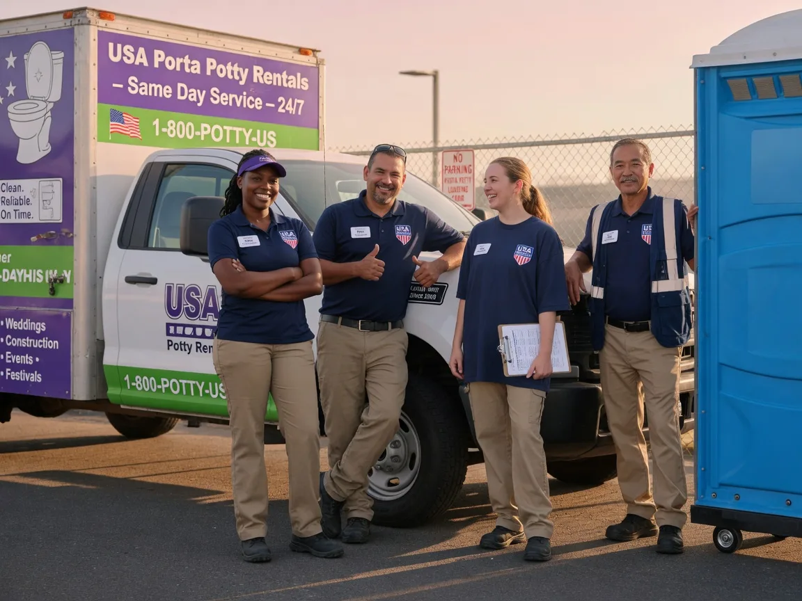 Porta Potty Rental company in Claytonville, IL